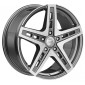 9x20 ET40 - LK5/108 ML72.6 2DRV WH38 daytona grau hochglanzpoliert