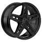 9x20 ET35 - LK5/112 ML66.7 2DRV WH38 schwarz glänzend lackiert