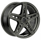 9.5x22 ET42 - LK5/120 ML72.6 2DRV WH38 dark gunmetal lackiert