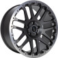 9x20 ET15 - LK6/139.7 ML106 Etabeta Combat CV anthracite matt lip + cap polished