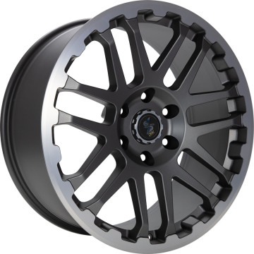 9x20 ET40 - LK5/120 ML72.6 Etabeta Combat anthracite matt lip + cap polished