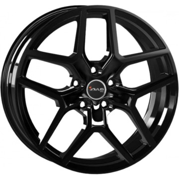 7x17 ET45 - LK5/114.3 ML73.1 Avus Racing AC-519 black