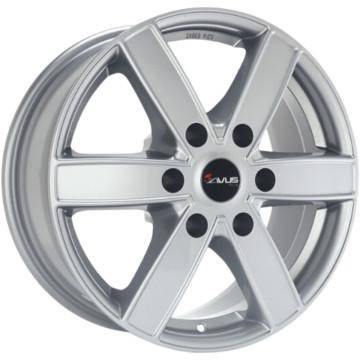 7x17 ET62 - LK6/130 ML84.1 Avus Racing AC-V61 hyper silver