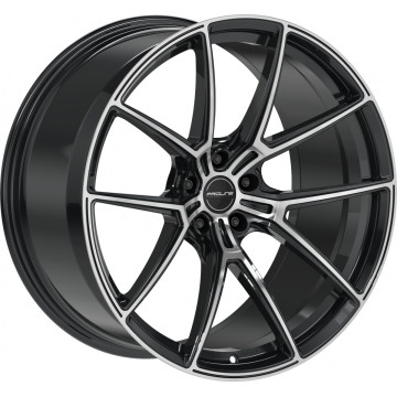 10.5x21 ET19 - LK5/112 ML66.5 Proline PFR forged black polished