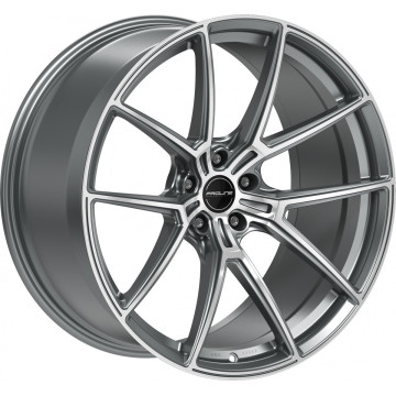 10.5x21 ET19 - LK5/112 ML66.5 Proline PFR forged matt grey polished