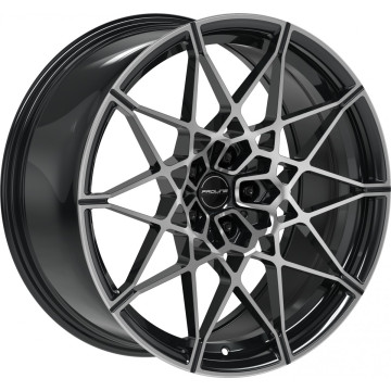 9.5x20 ET28 - LK5/112 ML66.5 Proline PFM forged black polished