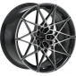 9.5x20 ET28 - LK5/112 ML66.5 Proline PFM forged black polished