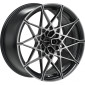 10.5x21 ET20 - LK5/112 ML66.5 Proline PFM forged black matt polished