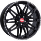 8.5x19 ET45 - LK5/112 ML66.65 MAM B3N matt black lip polish