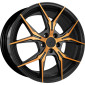8.5x19 ET45 - LK5/108 ML72.6 Keskin KT19N Angel matt black front copper