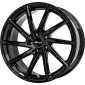 8.5x19 ET43 - LK5/112 ML66.6 Brock B37 schwarz lackiert