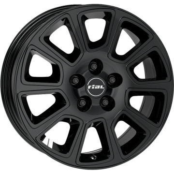 6x15 ET68 - LK5/118 ML71.1 Rial Transporter 2 diamant-schwarz