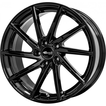 9x20 ET45 - LK5/120 ML65.1 Brock B37 schwarz lackiert