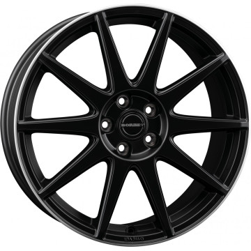 8x19 ET50 - LK5/114.3 ML72.5 Borbet GTX black rim polished matt