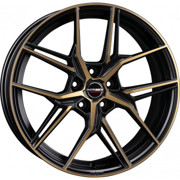 8x19 ET44 - LK5/112 ML57.1 Borbet QX black bronze matt
