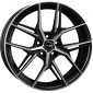 8.5x20 ET30 - LK5/112 ML66.5 Borbet QX black polished matt