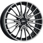 7.5x19 ET53 - LK5/112 ML66.6 AEZ Berlin black/polished