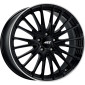 8.5x19 ET56.5 - LK5/112 ML66.6 AEZ Berlin black/polished lip