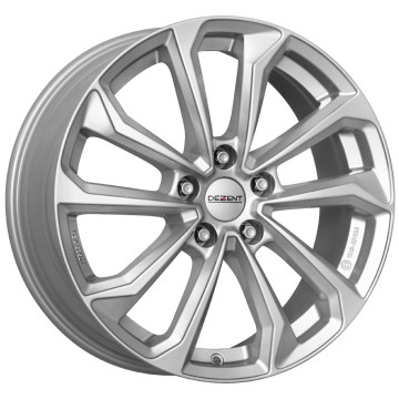 6.5x16 ET46 - LK5/114.3 ML67.1 Dezent KS silver