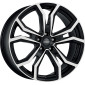 9x20 ET50 - LK5/114.3 ML67.1 Dezent TV black/polished