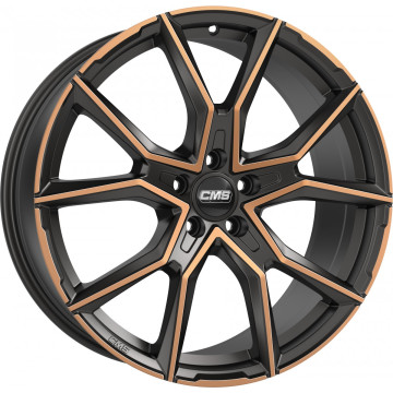 8x18 ET46 - LK5/112 ML57.1 CMS C33 diamond black copper
