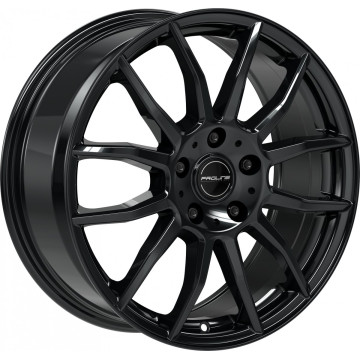 7x17 ET48 - LK5/112 ML66.5 Proline AX100 black glossy