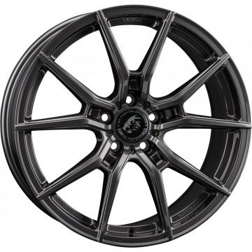8.5x19 ET28 - LK5/112 ML66.6 Damina Performance DM13 Superlight anthrazit glossy