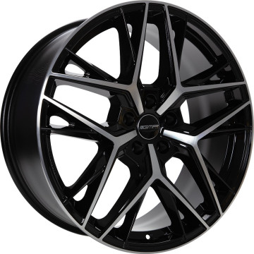 7.5x19 ET42 - LK5/108 ML73.1 GMP Lunica black diamond