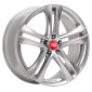 8.5x20 ET48 - LK5/114.3 ML72.5 TEC Speedwheels AS4 EVO hyper-silber