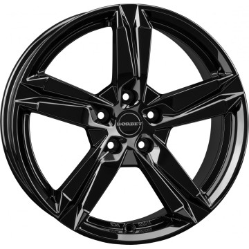 6x15 ET40 - LK4/98 ML58.1 Borbet T10 black glossy
