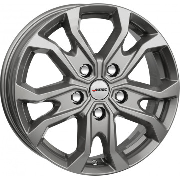 6.5x16 ET44 - LK5/120 ML65.1 Autec Typ KS - Kiso titansilber