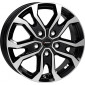 7x17 ET55 - LK5/120 ML65.1 Autec Typ KS - Kiso schwarz poliert