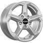 6x15 ET30 - LK5/112 ML66.5 Ronal CA1 silver