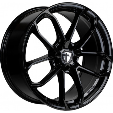 11x22 ET52 - LK5/130 ML71.6 Tomason AR2 black glossy
