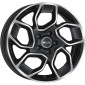7.5x18 ET38 - LK5/114.3 ML66.1 Mak Express black mirror