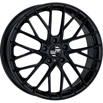 8.5x19 ET39 - LK5/112 ML66.45 Mak Monaco gloss black