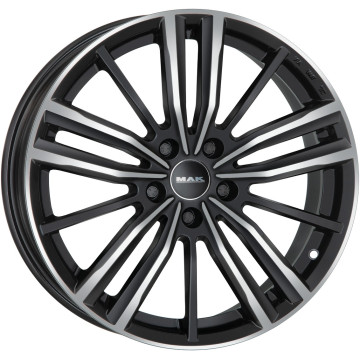 8x18 ET26 - LK5/112 ML66.45 Mak Vier black mirror