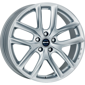 9.5x19 ET45 - LK5/114.3 ML64.1 Mak Voltage silver