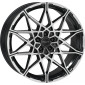 9.5x21 ET36 - LK5/112 ML66.5 Proline PCM black polished