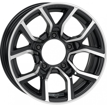 6x15 ET5 - LK5/139.7 ML108.1 Proline PXJ black polished