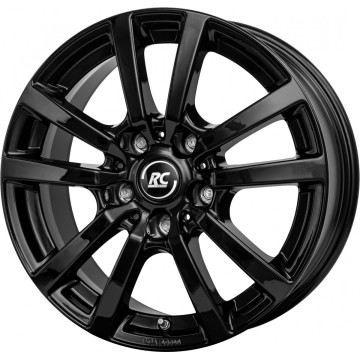 6.5x16 ET60 - LK5/118 ML71.1 RC-Design RC25T schwarz lackiert