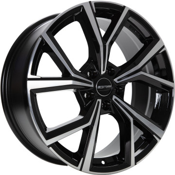 9x20 ET42 - LK5/112 ML57.1 GMP Mentor black diamond