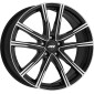 8x20 ET45 - LK5/108 ML63.4 AEZ Montreal black/polished