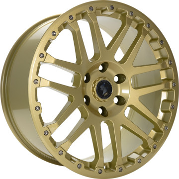 8x17 ET50 - LK6/139.7 ML93.1 Etabeta Combat CV gold shiny