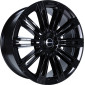 9.5x22 ET40 - LK5/120 ML72.6 GMP Experience glossy black