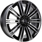 9.5x22 ET43 - LK5/120 ML72.6 GMP Experience black diamond