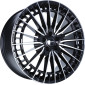 10x21 ET22 - LK5/112 ML66.6 GMP Qstar black diamond