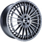 10x21 ET42 - LK5/112 ML66.6 GMP Qstar anthracite diamond