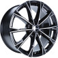 11.5x23 ET61 - LK5/130 ML71.6 GMP Totale black diamond