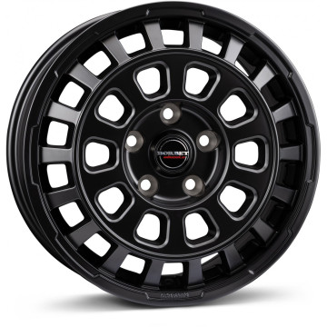 8x18 ET50 - LK6/130 ML84.1 Borbet CW7 black matt